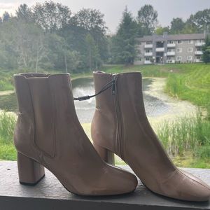 ZARA Taupe Fall Booties! NWT, never worn.